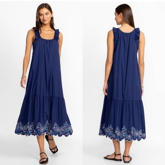 Johnny Was Dresses & Skirts - JOHNNY WAS Yoko Eyelet Maxi Dress